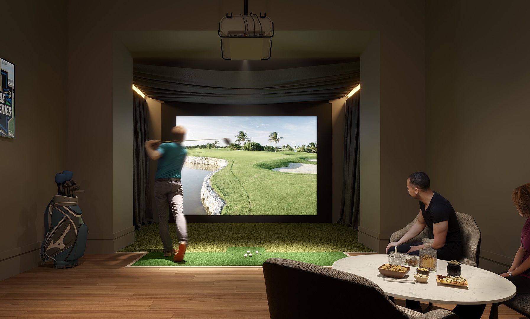 Brickline Golf Simulator